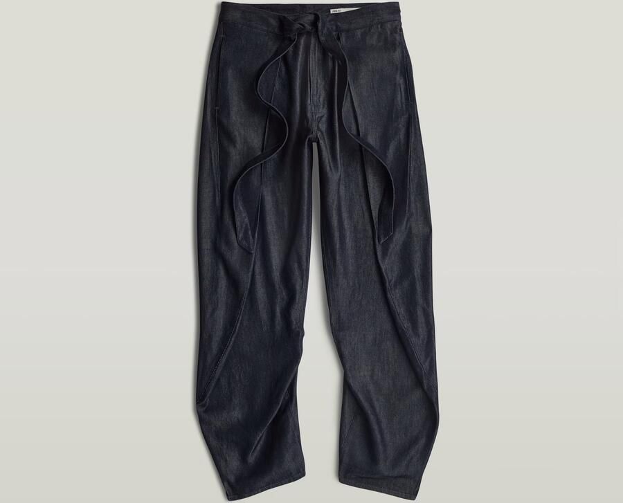 G-Star RAW Wrap Loose Jeans Donkerblauw Dames