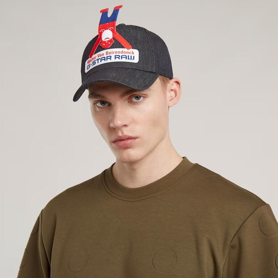 G-Star RAW WVB Baseball Cap Donkerblauw Heren