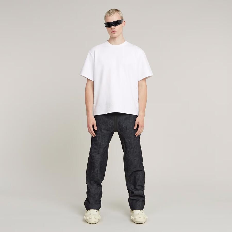 G-Star RAW WVB Unisex Boxy T-Shirt Wit Heren - Foto 2