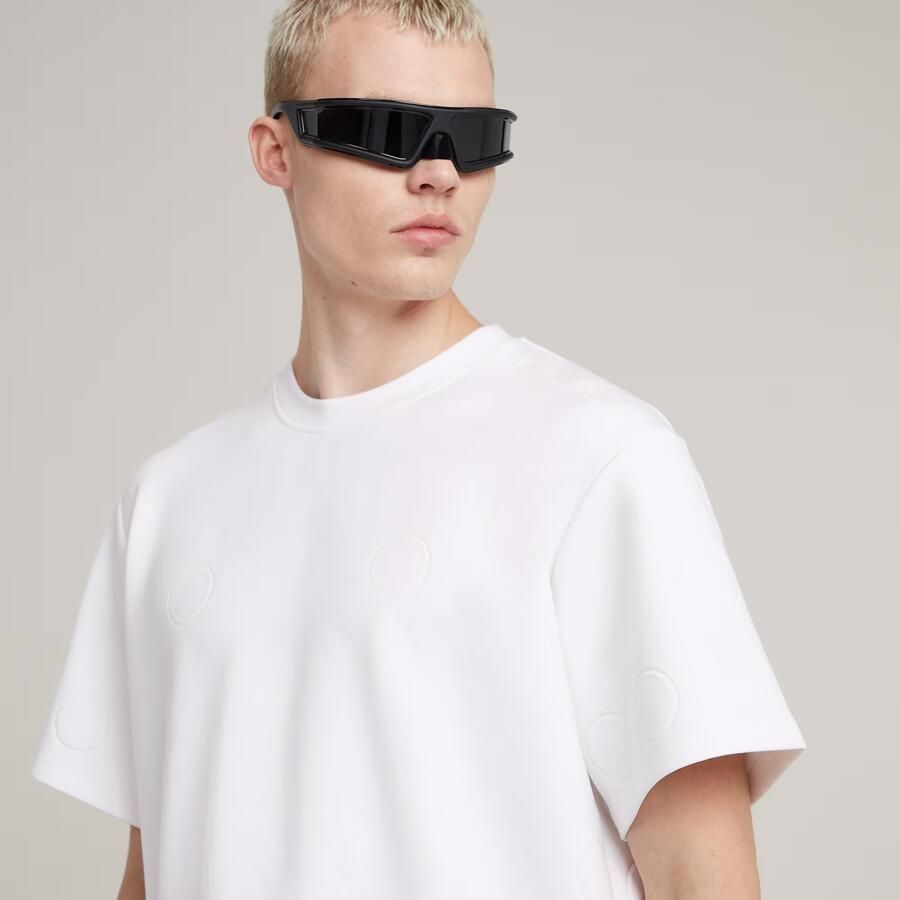 G-Star RAW WVB Unisex Boxy T-Shirt Wit Heren - Foto 3