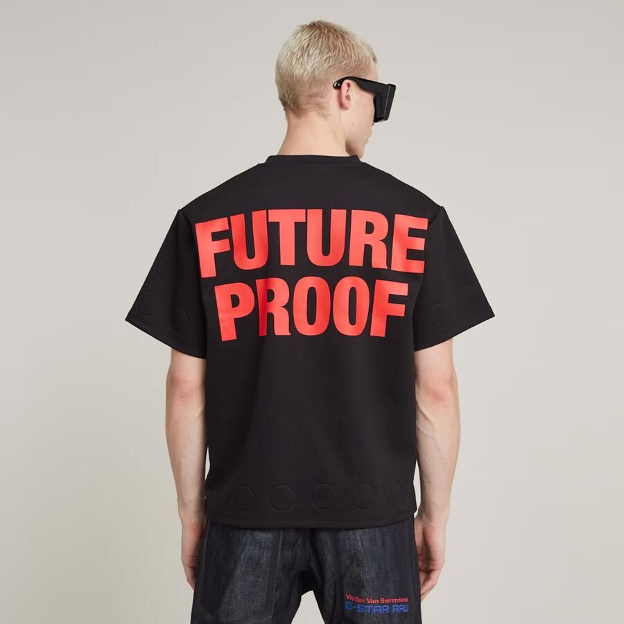 G-Star RAW WVB Unisex Boxy T-Shirt Zwart Heren - Foto 7