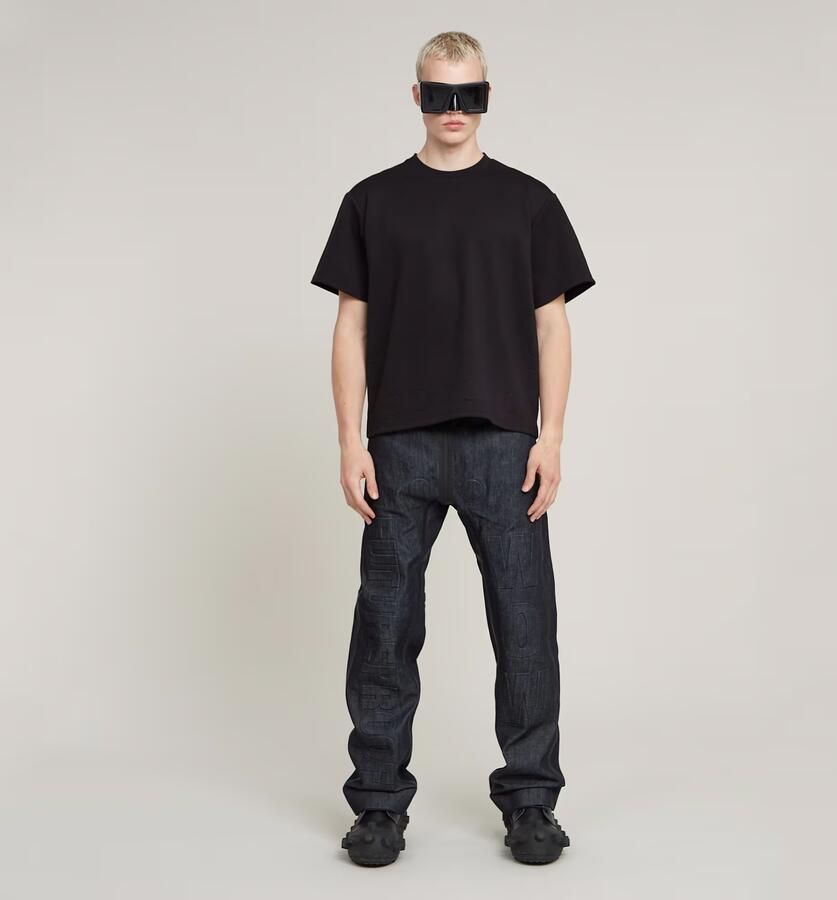 G-Star RAW WVB Unisex Boxy T-Shirt Zwart Heren - Foto 5