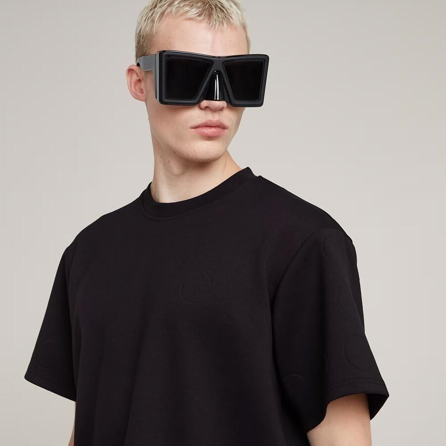 G-Star RAW WVB Unisex Boxy T-Shirt Zwart Heren - Foto 3