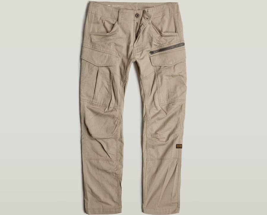 G-Star RAW Zip Cargobroek 3D Tapered Beige Heren - Foto 6