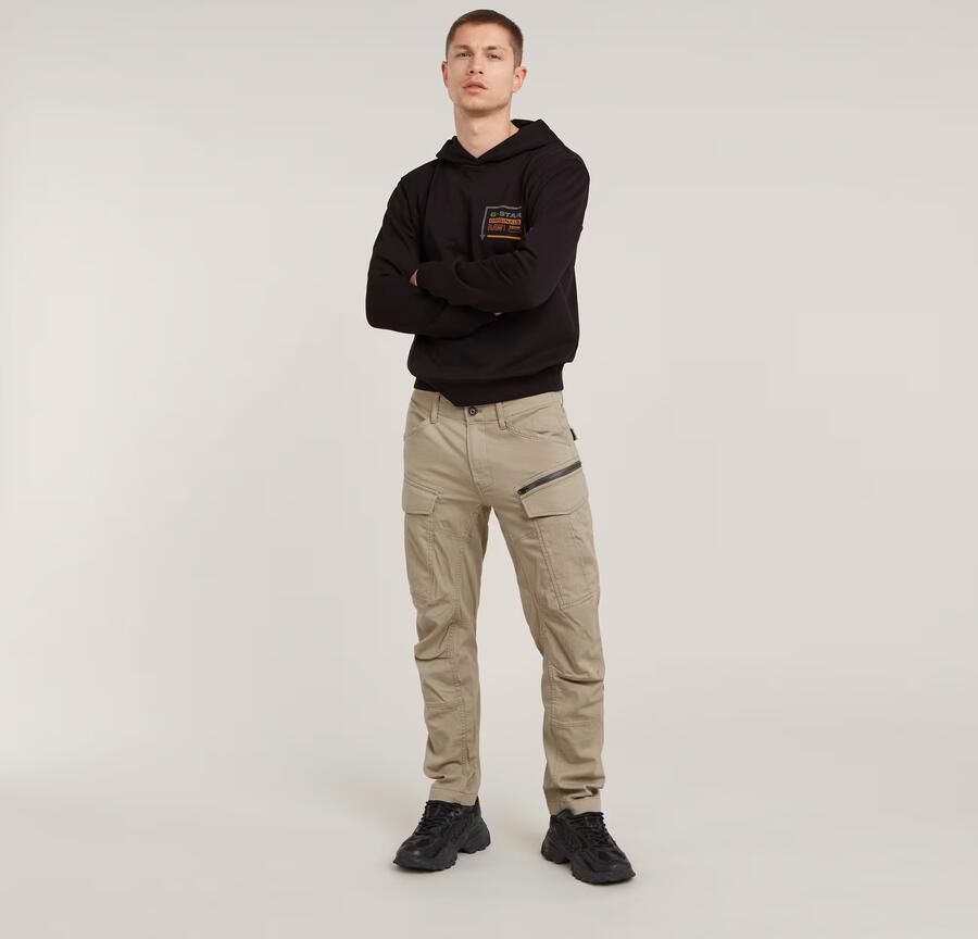 G-Star RAW Zip Cargobroek 3D Tapered Beige Heren - Foto 5