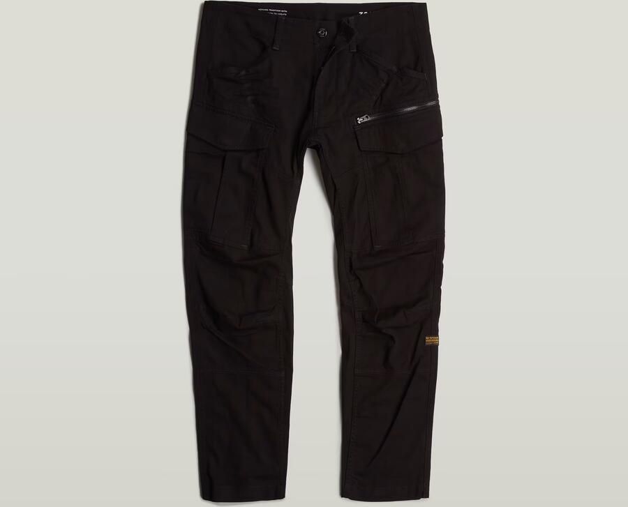 G-Star RAW Zip Cargobroek 3D Tapered Zwart Heren - Foto 6