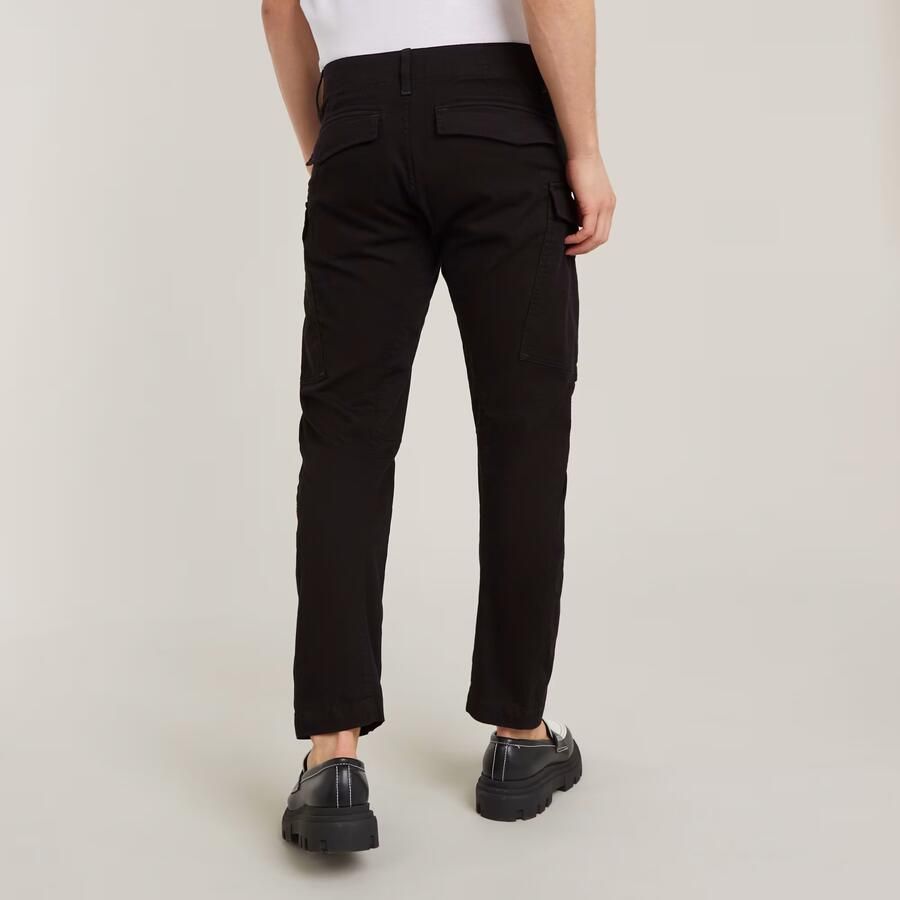 G-Star RAW Zip Cargobroek 3D Tapered Zwart Heren - Foto 2