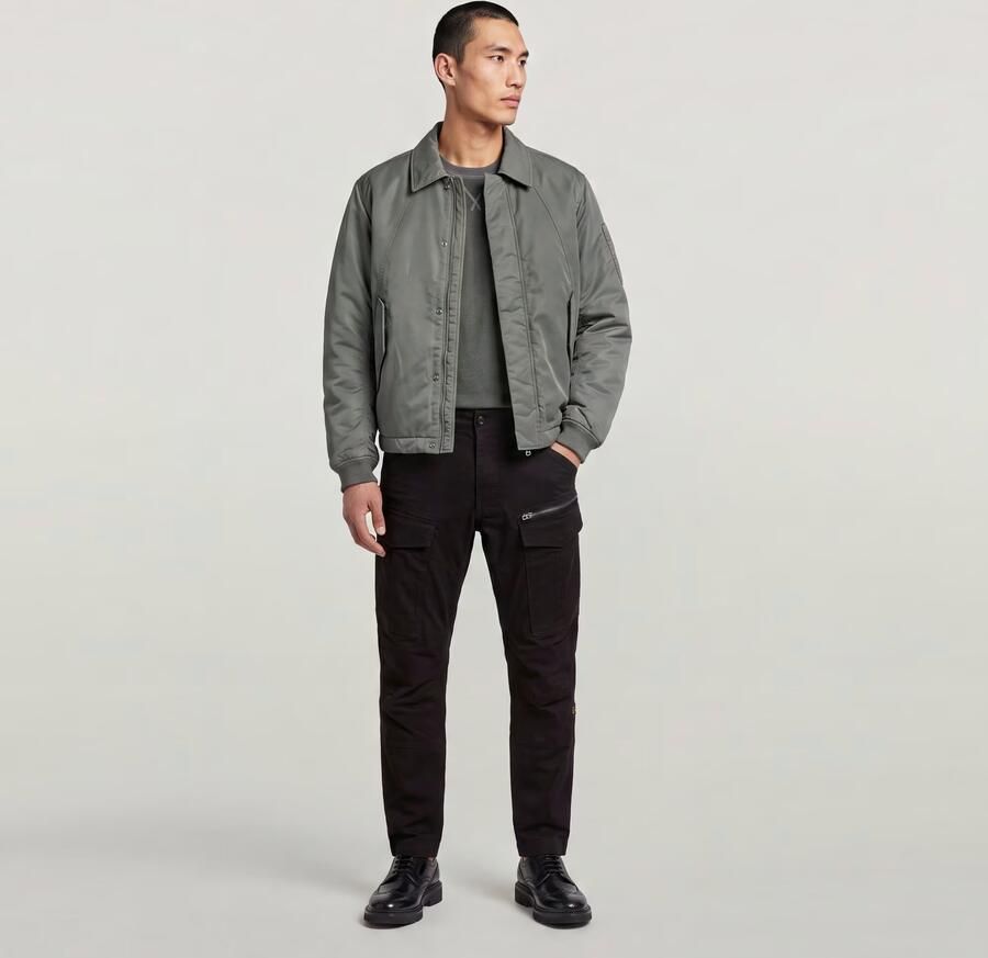 G-Star RAW Zip Cargobroek 3D Tapered Zwart Heren - Foto 7