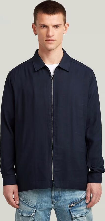 G-Star RAW Zip Jack Donkerblauw Heren - Foto 6