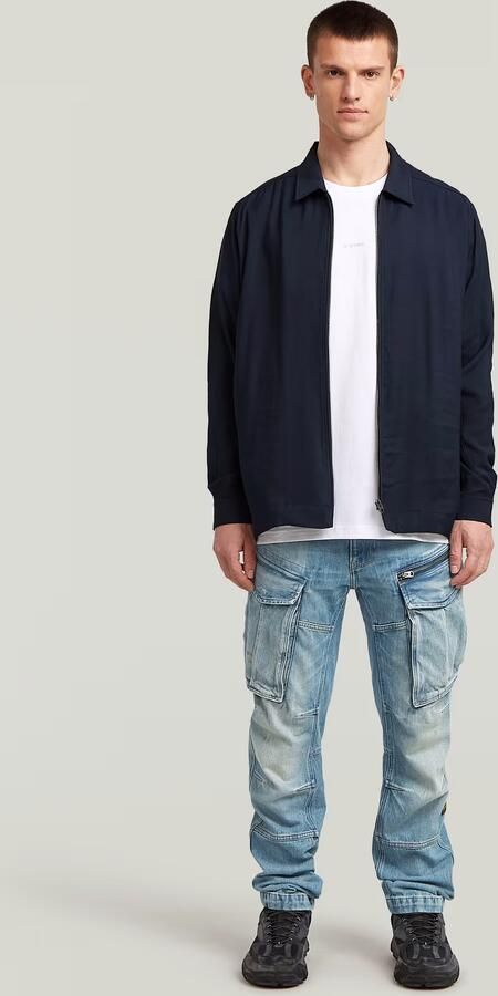 G-Star RAW Zip Jack Donkerblauw Heren - Foto 3