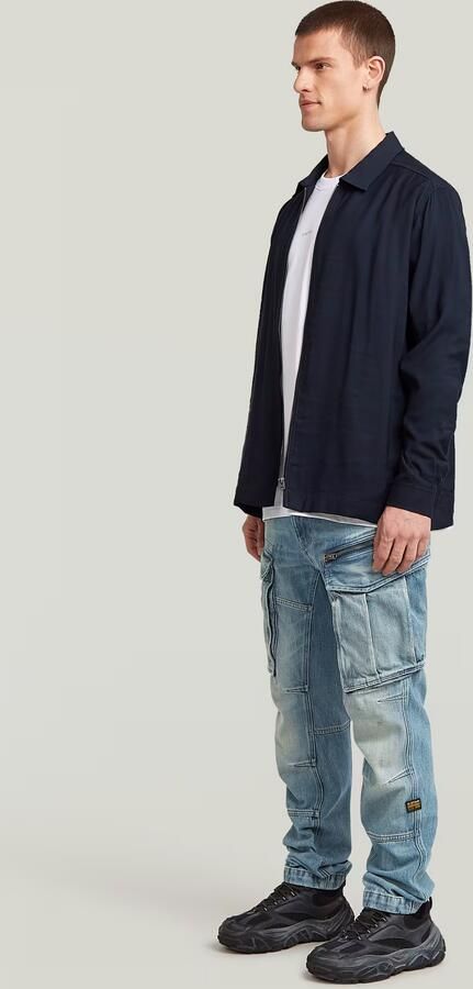 G-Star RAW Zip Jack Donkerblauw Heren - Foto 5