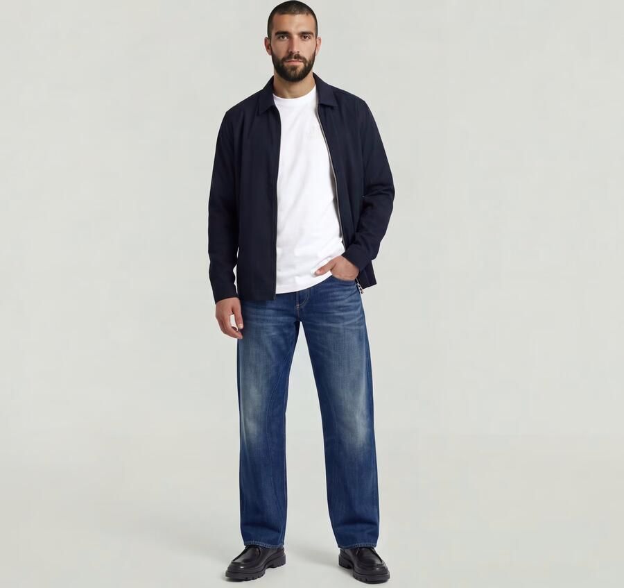 G-Star RAW Zip Jack Donkerblauw Heren - Foto 2