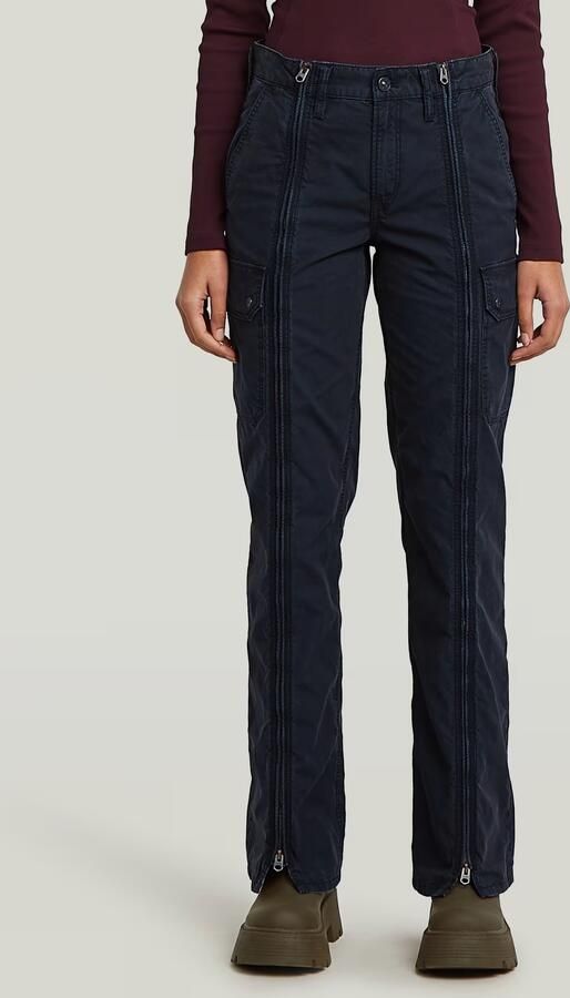 G-Star RAW Zip Judee Broek Donkerblauw Dames - Foto 7