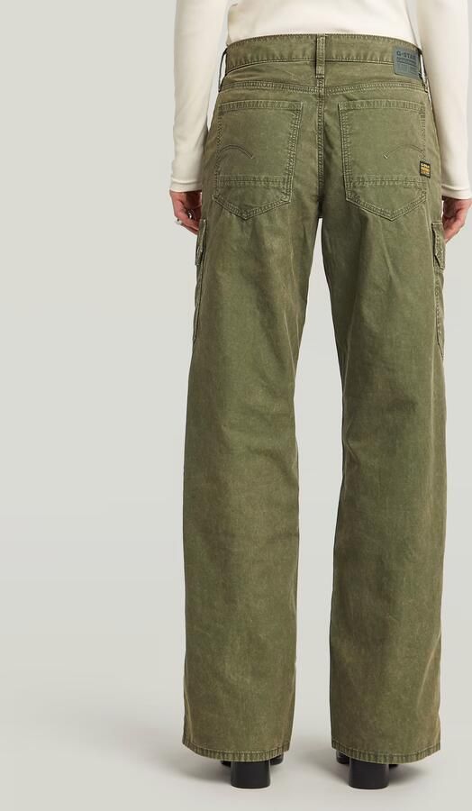 G-Star RAW Zip Judee Broek Groen Dames - Foto 5
