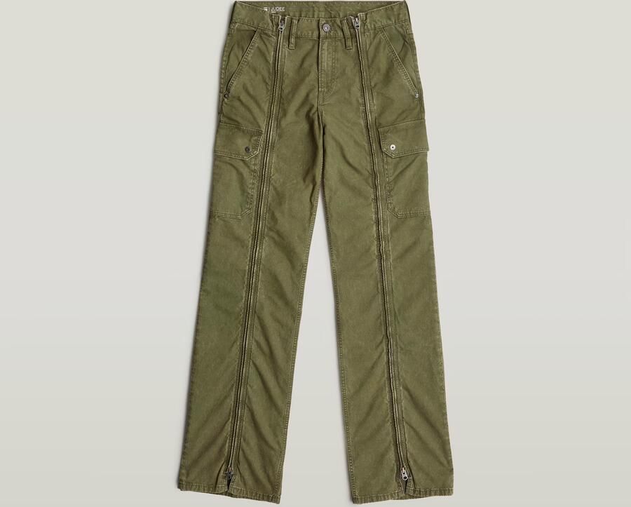 G-Star RAW Zip Judee Broek Groen Dames - Foto 3