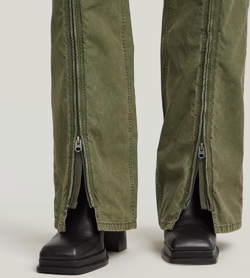 G-Star RAW Zip Judee Broek Groen Dames - Foto 2