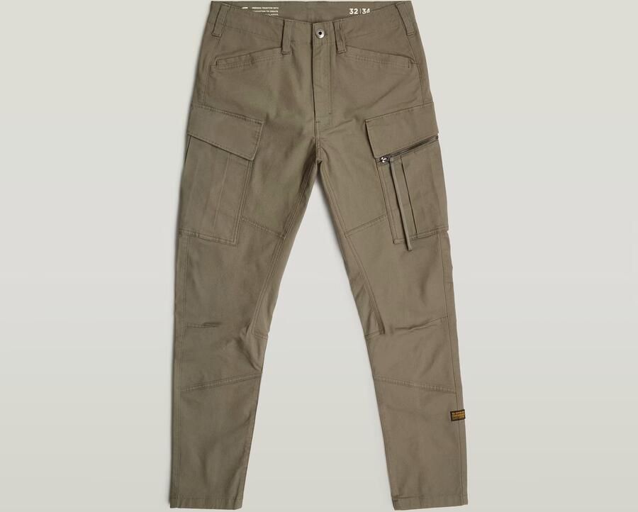 G-Star RAW Zip Pocket 3D Skinny 2.0 Cargobroek Bruin Heren - Foto 2