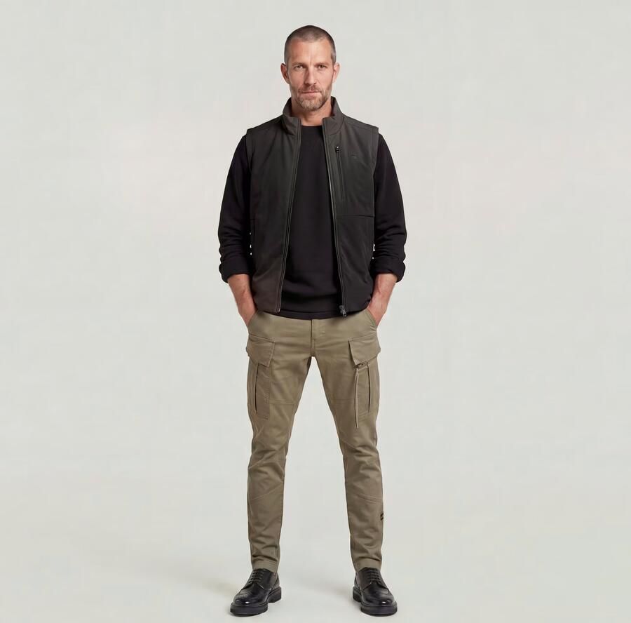 G-Star RAW Zip Pocket 3D Skinny 2.0 Cargobroek Bruin Heren - Foto 6