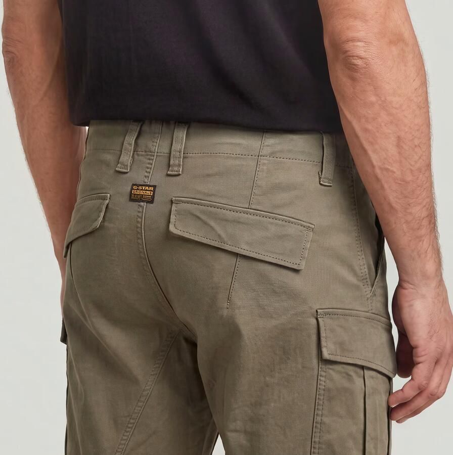 G-Star RAW Zip Pocket 3D Skinny 2.0 Cargobroek Bruin Heren - Foto 4