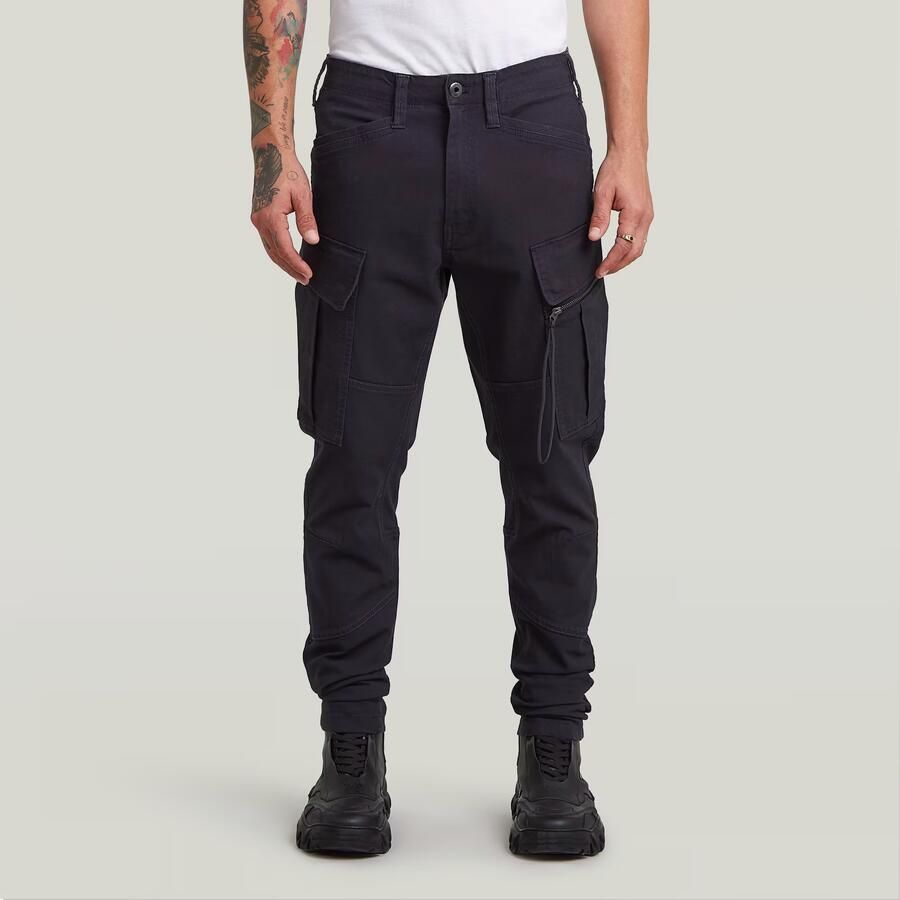 G-Star RAW Zip Pocket 3D Skinny 2.0 Cargobroek Donkerblauw Heren - Foto 7