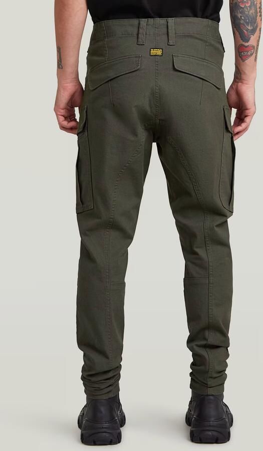 G-Star RAW Zip Pocket 3D Skinny 2.0 Cargobroek Grijs Heren - Foto 4