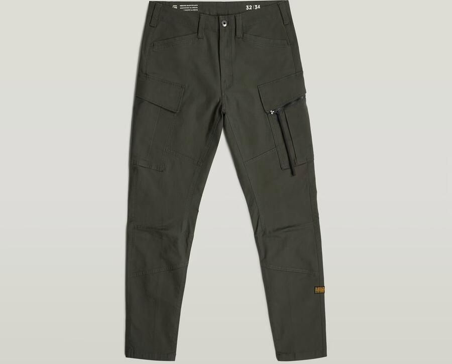 G-Star RAW Zip Pocket 3D Skinny 2.0 Cargobroek Grijs Heren - Foto 3