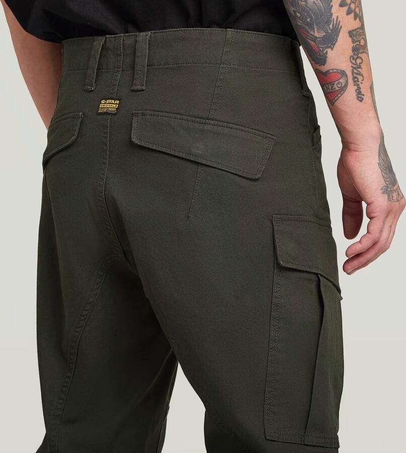 G-Star RAW Zip Pocket 3D Skinny 2.0 Cargobroek Grijs Heren - Foto 2