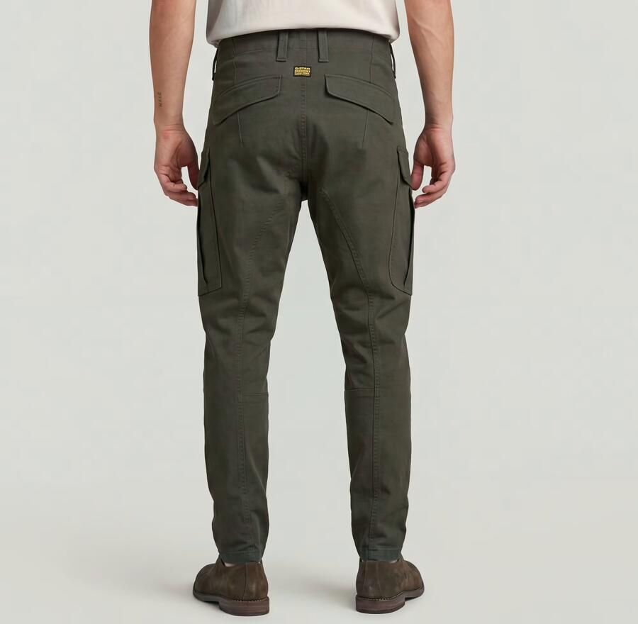 G-Star RAW Zip Pocket 3D Skinny 2.0 Cargobroek Grijs Heren - Foto 4