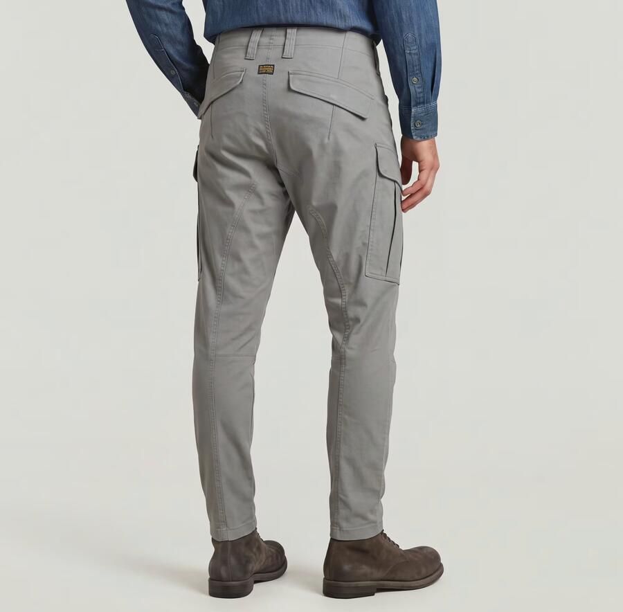 G-Star RAW Zip Pocket 3D Skinny 2.0 Cargobroek Groen Heren - Foto 3