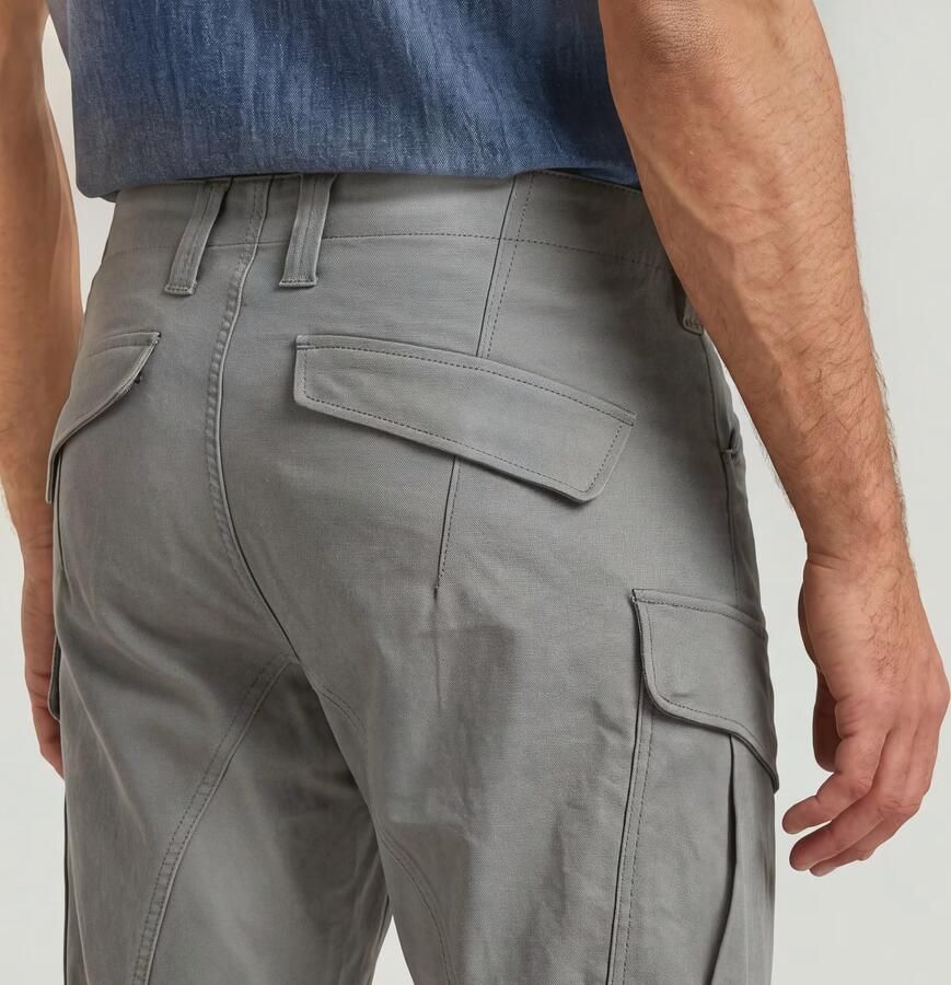 G-Star RAW Zip Pocket 3D Skinny 2.0 Cargobroek Groen Heren - Foto 4