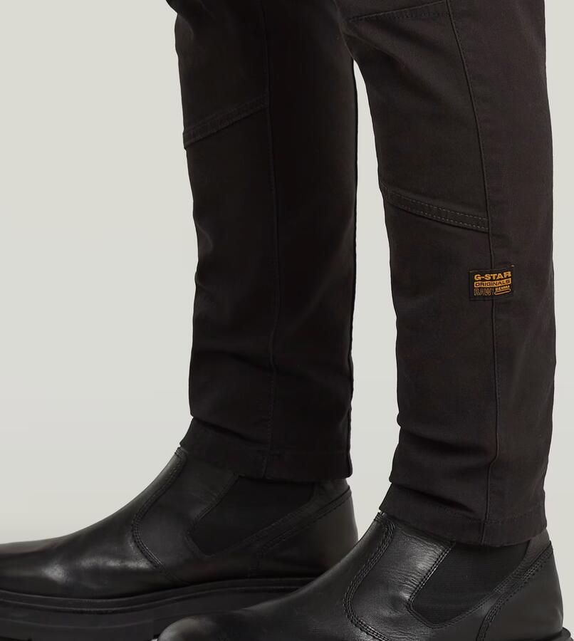 G-Star RAW Zip Pocket 3D Skinny 2.0 Cargobroek Zwart Heren - Foto 2