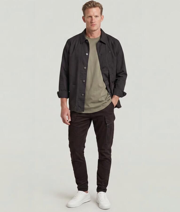 G-Star RAW Zip Pocket 3D Skinny 2.0 Cargobroek Zwart Heren - Foto 6
