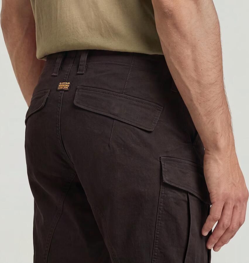 G-Star RAW Zip Pocket 3D Skinny 2.0 Cargobroek Zwart Heren - Foto 5