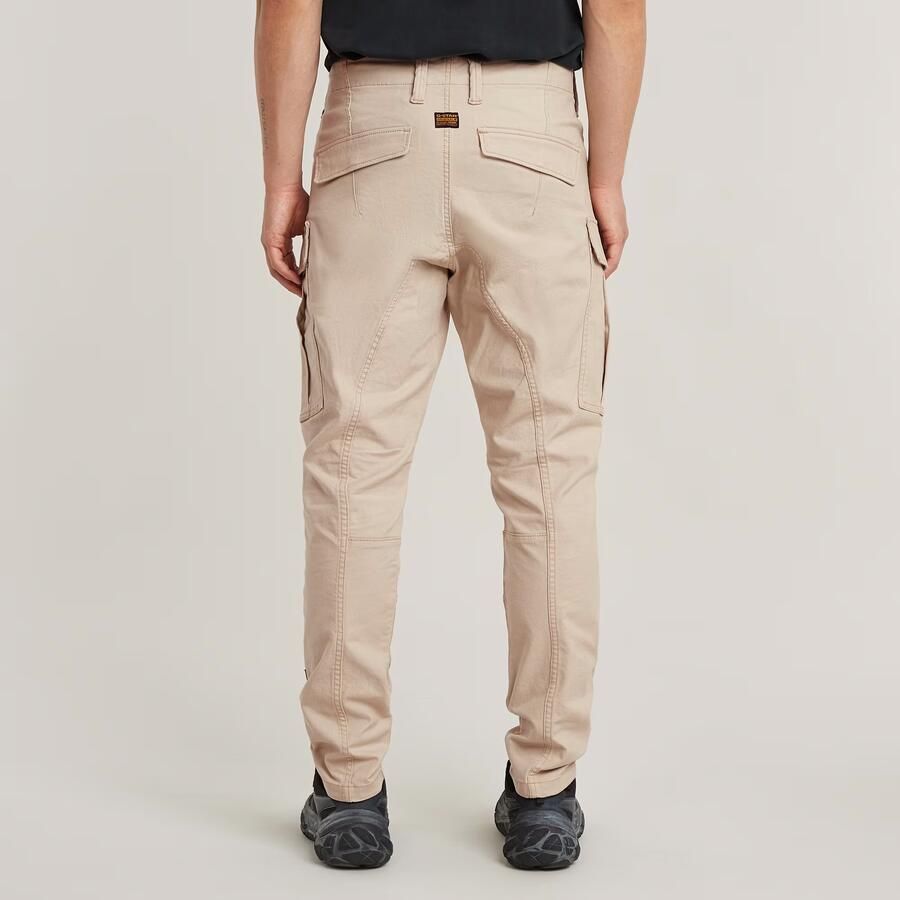 G-Star RAW Zip Pocket 3D Skinny Cargo Broek 2.0 Beige Heren