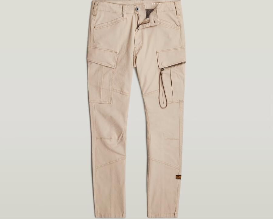 G-Star RAW Zip Pocket 3D Skinny Cargo Broek 2.0 Beige Heren - Foto 6