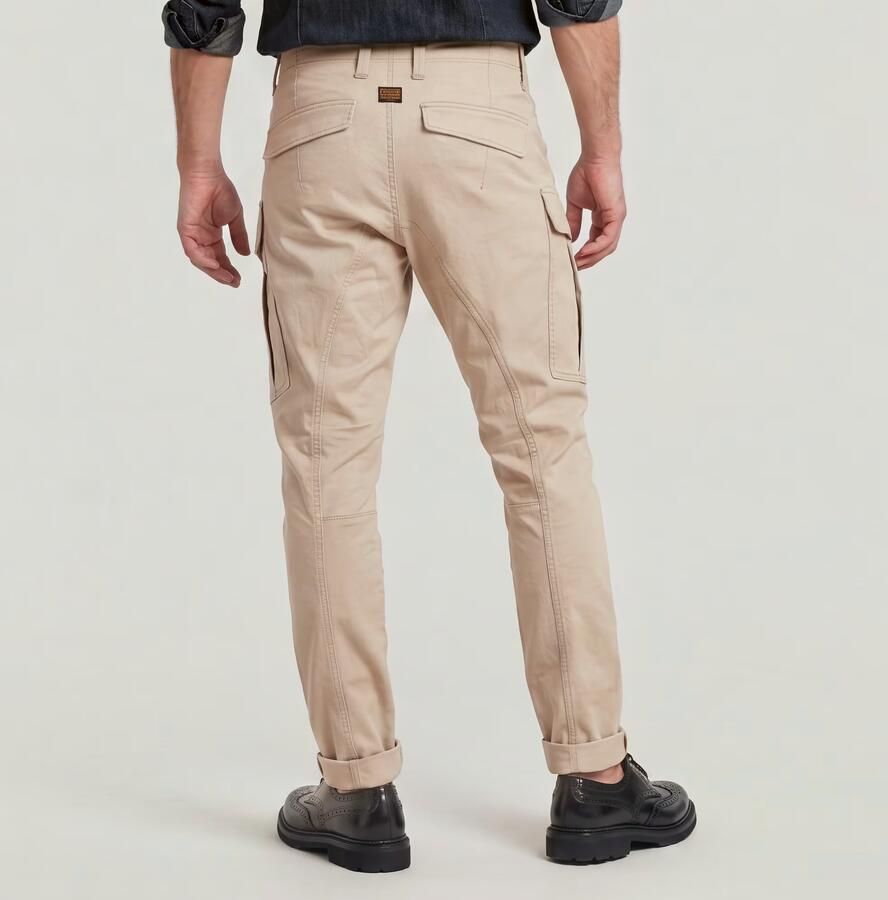 G-Star RAW Zip Pocket 3D Skinny Cargo Broek 2.0 Beige Heren - Foto 4