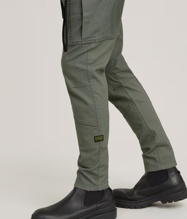 G-Star RAW Zip Pocket 3D Skinny Cargo Broek 2.0 Grijs Heren - Foto 5