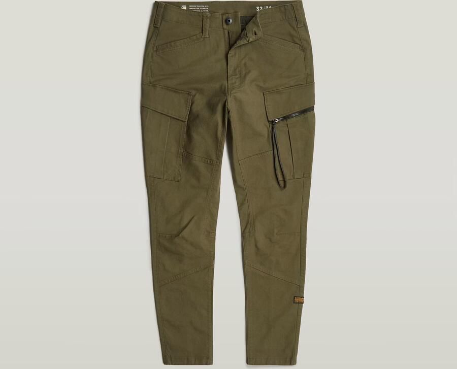 G-Star RAW Zip Pocket 3D Skinny Cargo Broek 2.0 Groen Heren - Foto 6