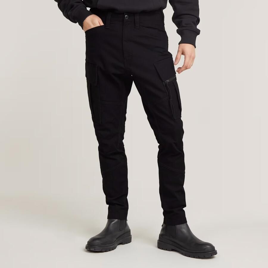 G-Star RAW Zip Pocket 3D Skinny Cargo Broek 2.0 Zwart Heren - Foto 7