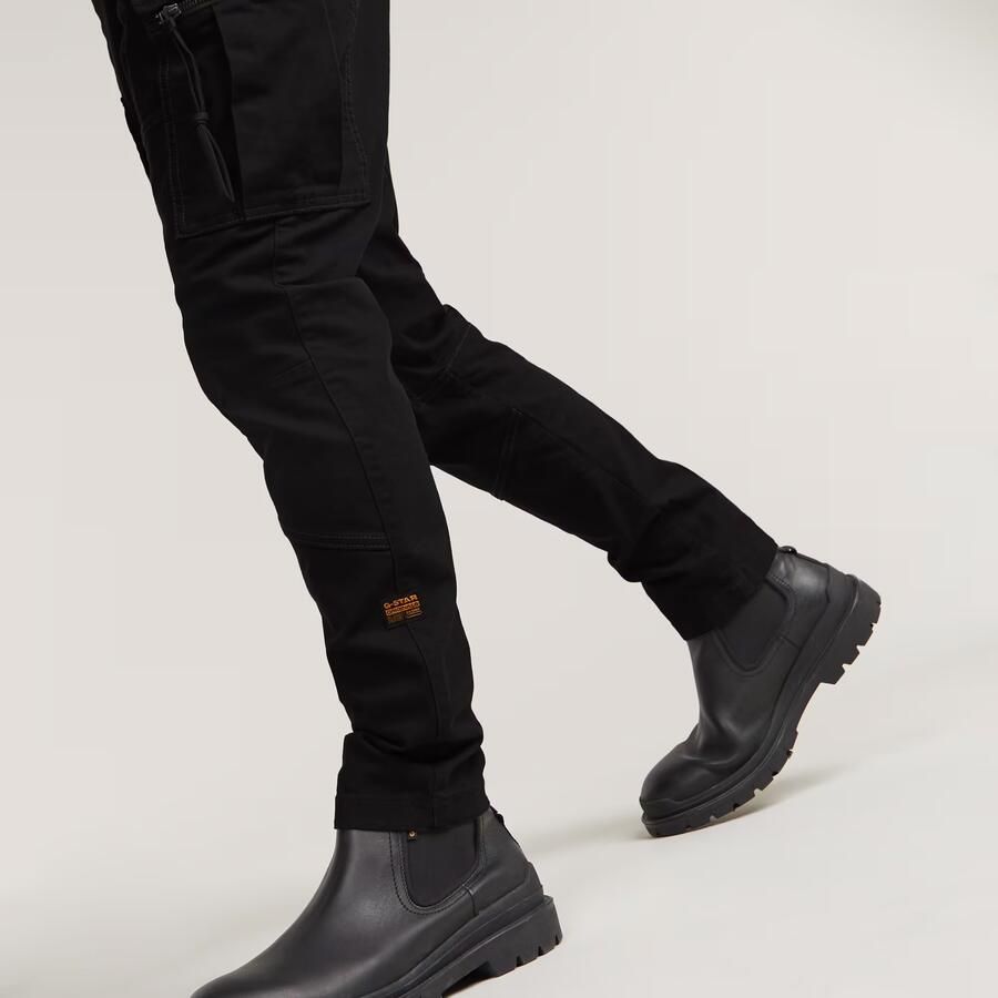 G-Star RAW Zip Pocket 3D Skinny Cargo Broek 2.0 Zwart Heren - Foto 2