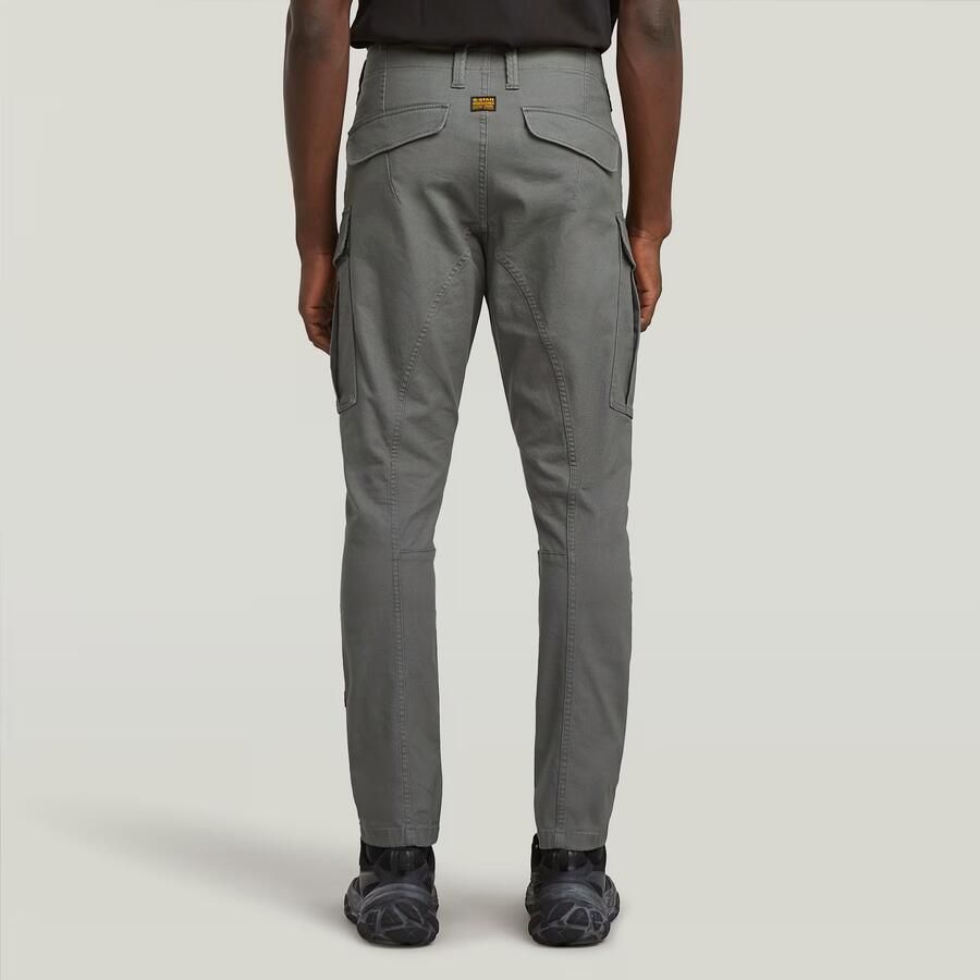 G-Star RAW Zip Pocket 3D Skinny Cargobroek Grijs Heren - Foto 2