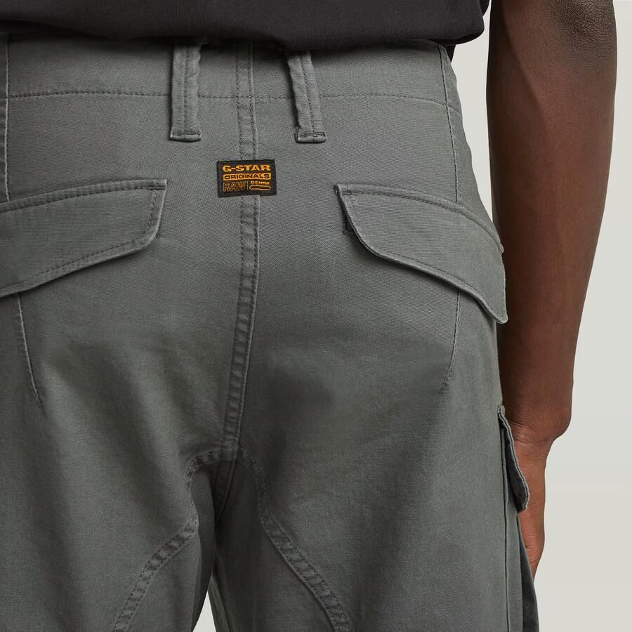 G-Star RAW Zip Pocket 3D Skinny Cargobroek Grijs Heren - Foto 3