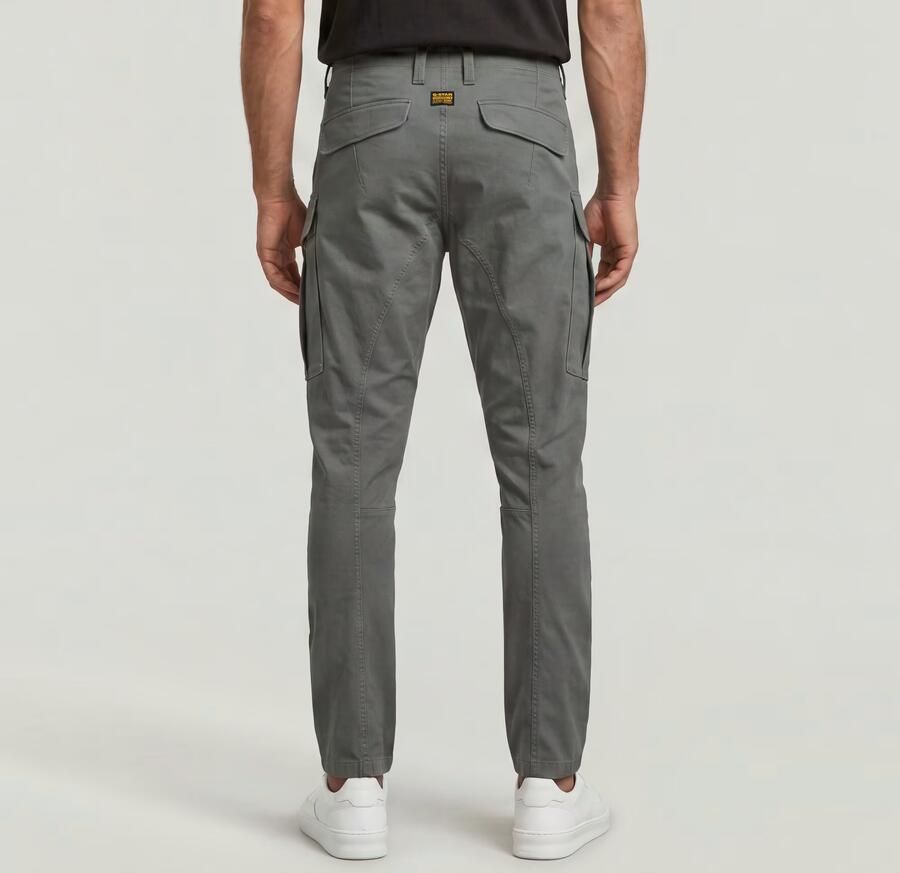 G-Star RAW Zip Pocket 3D Skinny Cargobroek Grijs Heren - Foto 5
