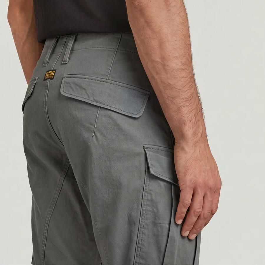 G-Star RAW Zip Pocket 3D Skinny Cargobroek Grijs Heren - Foto 3