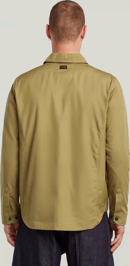 G-Star RAW Zip Regular Overshirt Groen Heren - Foto 6