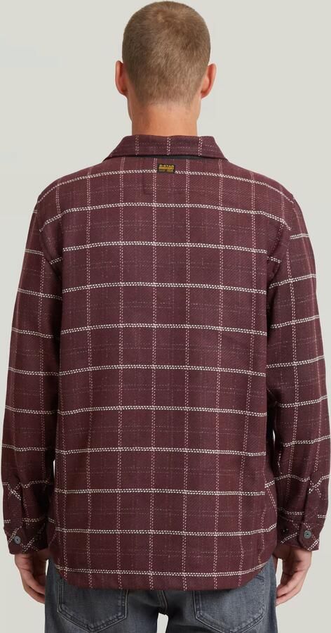 G-Star RAW Zip Regular Overshirt Meerkleurig Heren