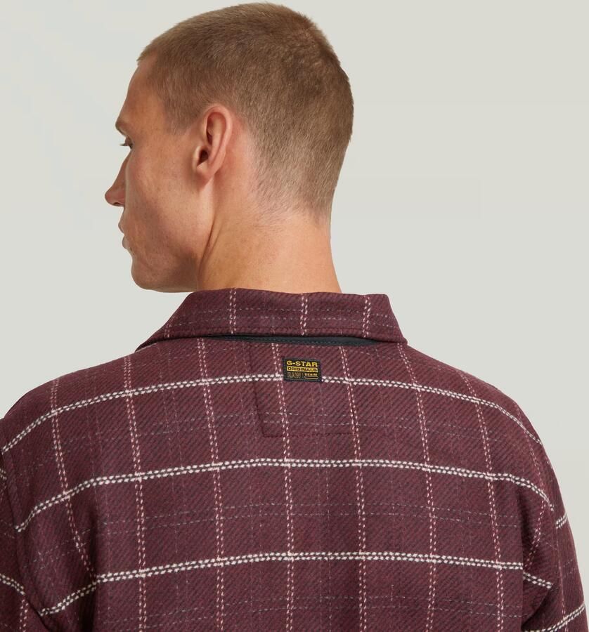 G-Star RAW Zip Regular Overshirt Meerkleurig Heren - Foto 3