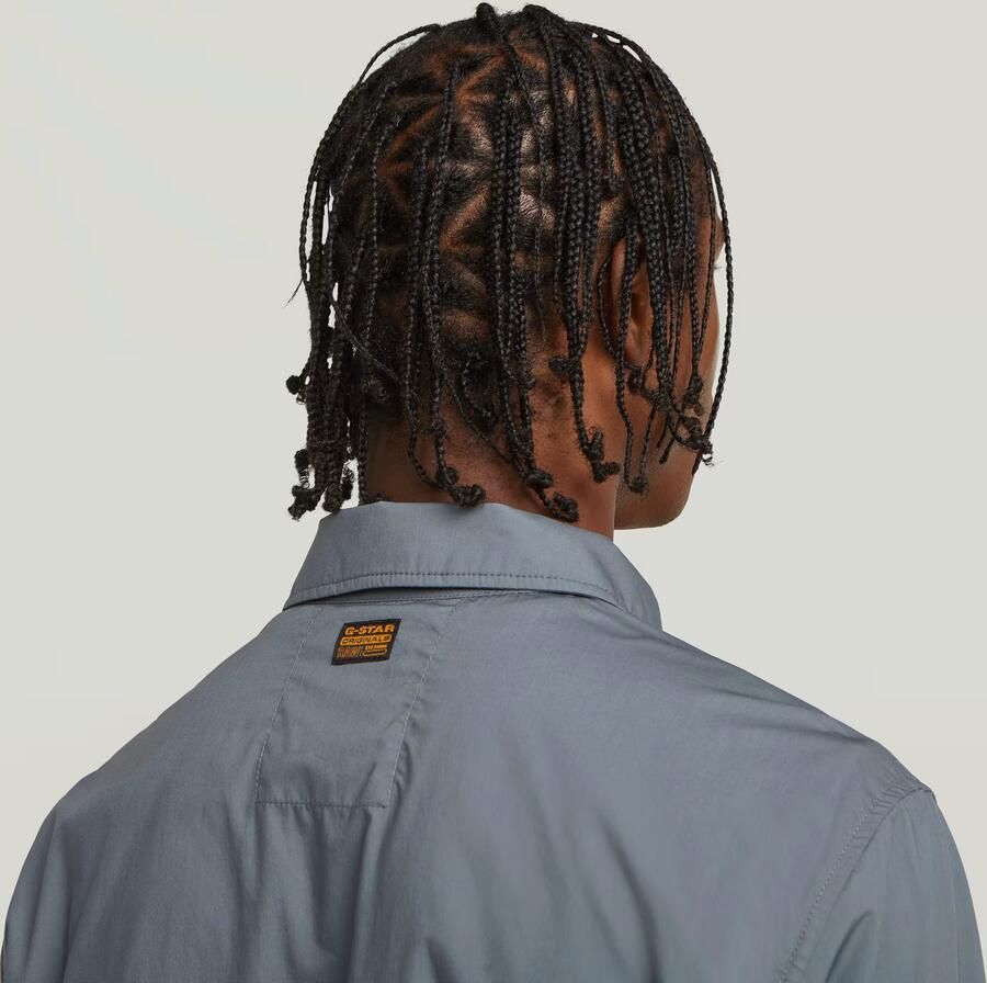 G-Star RAW Zip Regular Padded Overshirt Grijs Heren - Foto 2