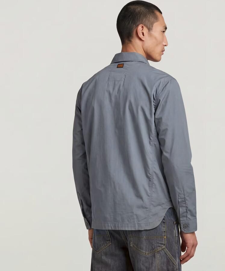 G-Star RAW Zip Regular Padded Overshirt Grijs Heren - Foto 5