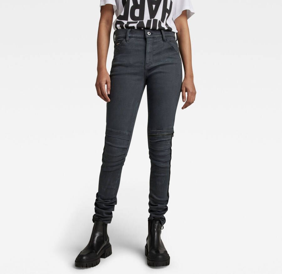 G-Star RAW 1914 3D Skinny Jeans Grijs Dames